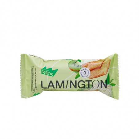 Olbaltumvielu rex lamington olbaltumvielu kūka, kivi -mattha - 50 g