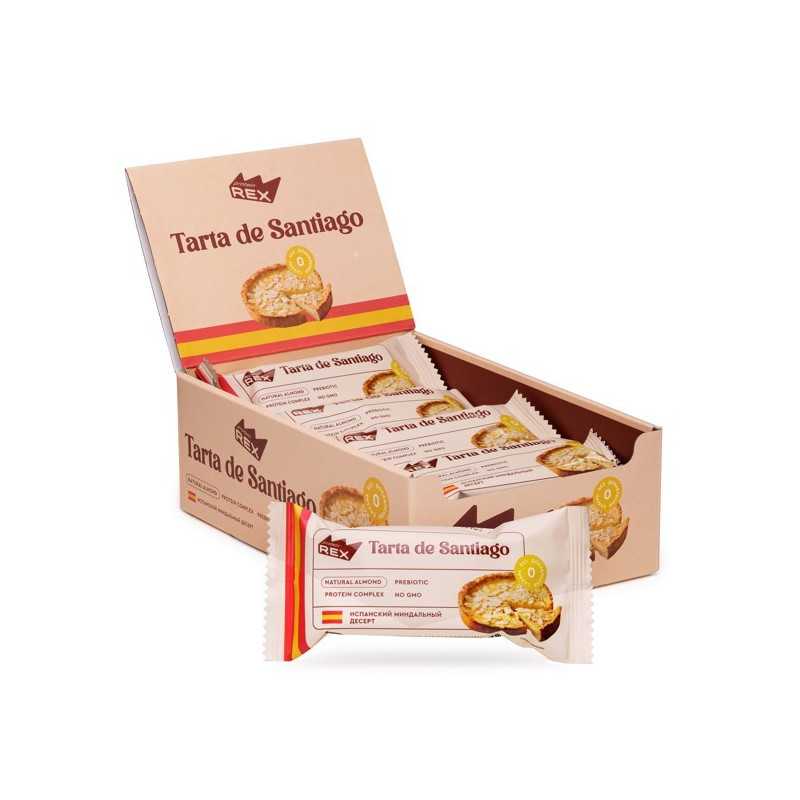 Olbaltumvielu rex olbaltumvielu kūku mandeļu deserts - 40 g