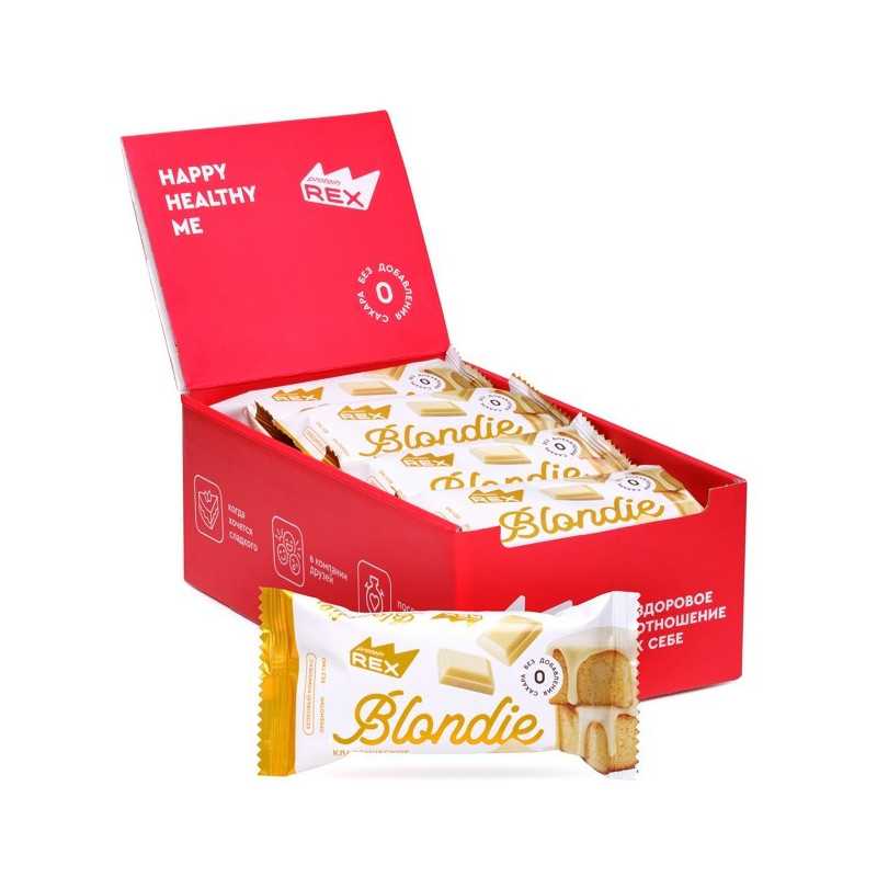 Olbaltumvielu rex olbaltumvielu kūka blondīne, klasika - 50 g
