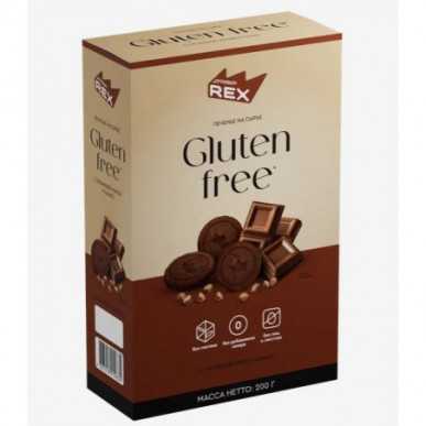 Olbaltumvielu rex sviesta cepumi, griķu milti un kakao - 200 g – madala kalorsusega toode firmalt Protein Rex, osta SportFit-ist