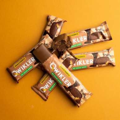 Snaq Fabriq Qwikler -sokeri -Free Chocolate Bar "Tryffeli", 35G – madala kalorsusega toode firmalt Snaq Fabriq, osta SportFit-ist