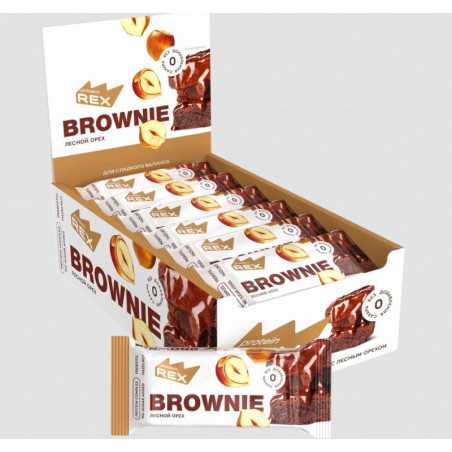 Olbaltumvielu rex brownie olbaltumviela, lazdu rieksts - 50 g