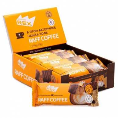 Olbaltumvielu rex ar augstu olbaltumvielu batonu, citrusaugļu RAF - 40 g – madala kalorsusega toode firmalt Protein Rex, osta SportFit-ist