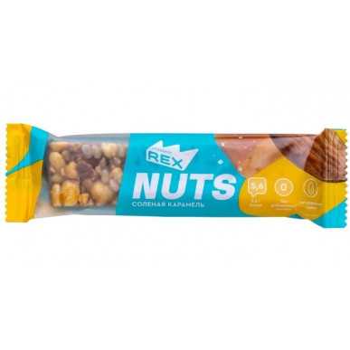 Rotein Rex Walnut Baton, sāls karamele - 40 g – madala kalorsusega toode firmalt Protein Rex, osta SportFit-ist