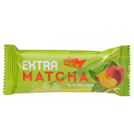 Olbaltumvielu rex ar augstu olbaltumvielu nūju, matcha persiku - 40 g