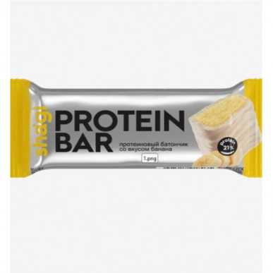 Olbaltumvielu rex shagi ar augstu olbaltumvielu nūju ar banānu garšu - 40 g – madala kalorsusega toode firmalt Protein Rex, osta SportFit-ist