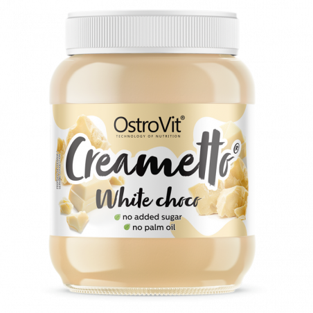 Ostrovit Creametto baltā šokolāde, 350 g