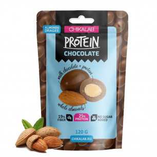 Chikalab drageee "mandeles šokolādē", 120 gr