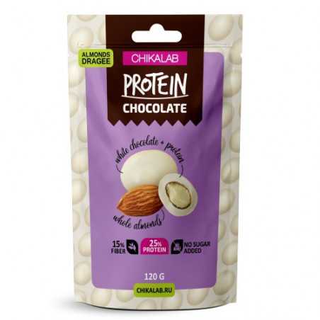 Chikalab drageee "mantelit valkoisessa suklaan", 120 gr