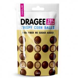 „Chikalab Dragee“ kukurūzų rutuliai šokolade, 120 g