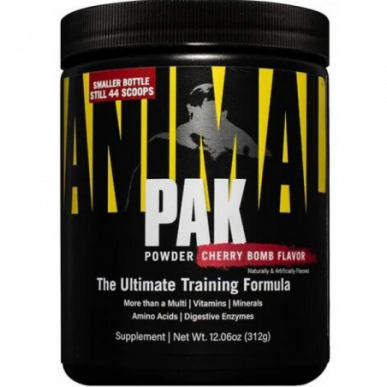 Universālais uztura dzīvnieku pak, ķiršu bumba - 312 grami – madala kalorsusega toode firmalt Universal Nutrition, osta SportFit-ist