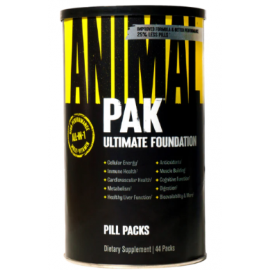 Universāls uztura dzīvnieku pak, iepakojumi - 44 iepakojumi – madala kalorsusega toode firmalt Universal Nutrition, osta SportFit-ist