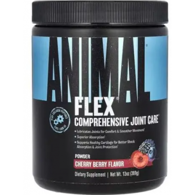 Universālie uztura dzīvnieku flex, ķiršu ogas - 369 grami – madala kalorsusega toode firmalt Universal Nutrition, osta SportFit-ist