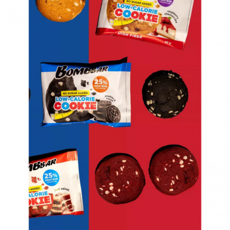 Bombbar sīkdatnes sarkanais samts, 40 g