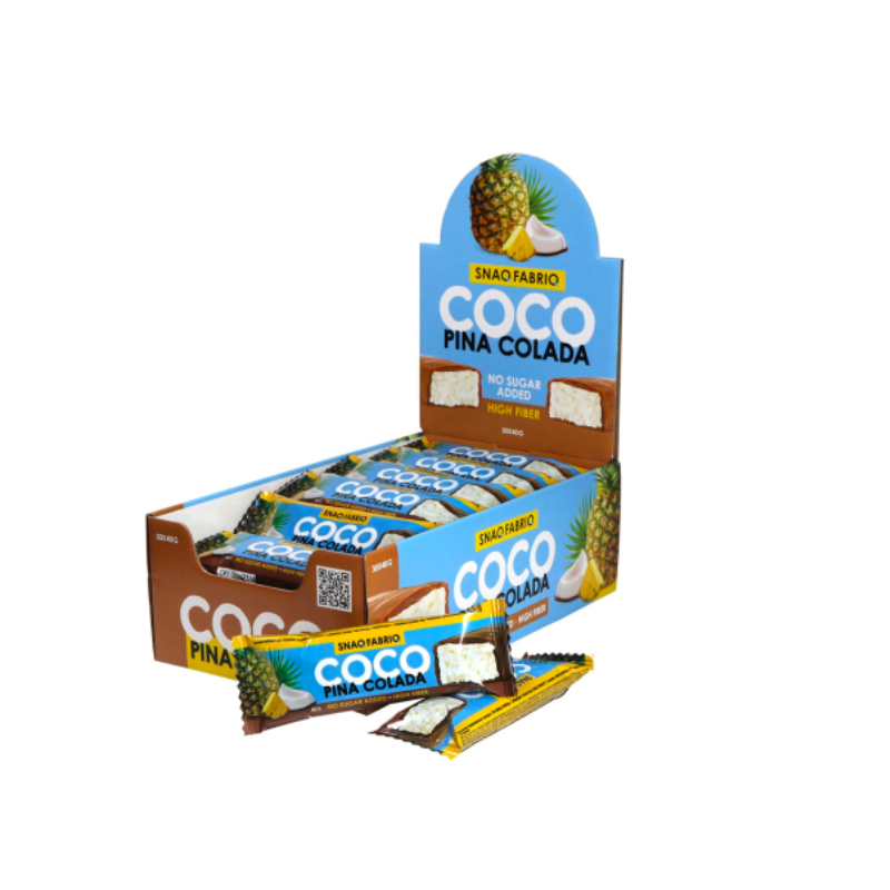 Snaq Fabriq Coco Protein Bathon "Pina Colada - ananas", 40G