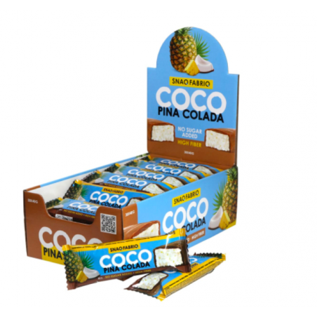 SNAQ FABRIQ COCO Protein Bathon "Pina Colada - ananāsi", 40G