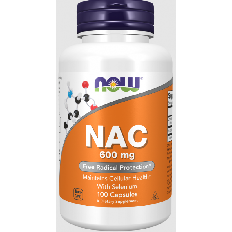 Tagad Foods NAC Seleen, 600 mg - 100 vāciņi