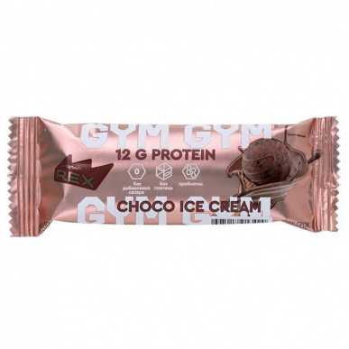 Olbaltumvielu rex sporta zāle ar augstu olbaltumvielu bāru, šokolādes saldējumu - 35 g – madala kalorsusega toode firmalt Protein Rex, osta SportFit-ist