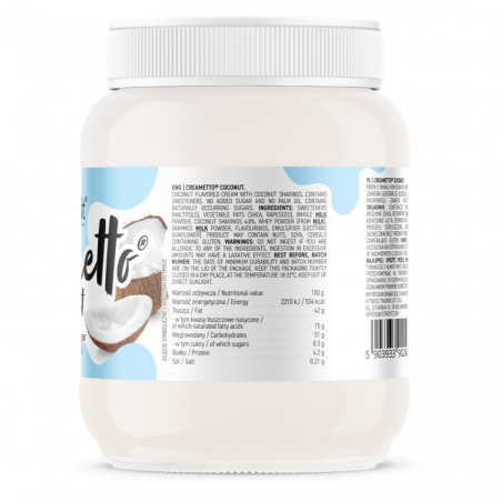 Ostrovit Creametto ar kokosriekstu mikroshēmām, 320 g
