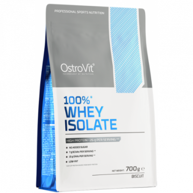 Ostrovit 100% sūkalu izolāts, biscvit - 700 g – madala kalorsusega toode firmalt Ostrovit, osta SportFit-ist