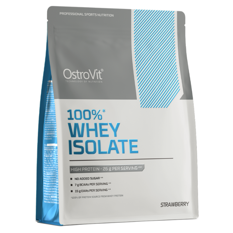 Ostrovit 100% sūkalu izolāts, zemenes - 300 g