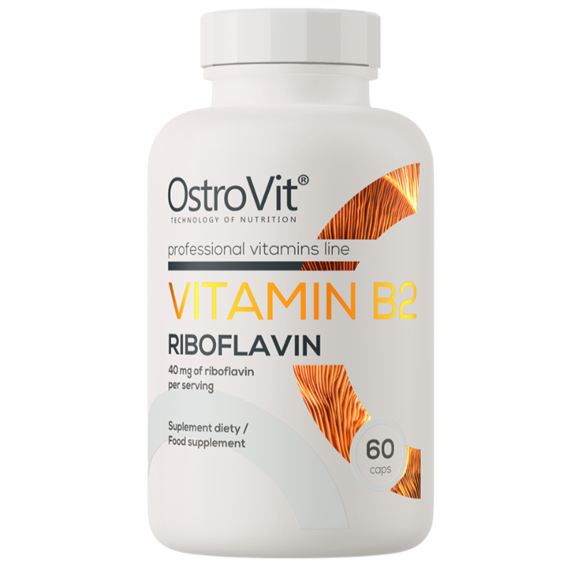 Ostrovit vitamīns B2 riboflavīns - 60 kapsulas