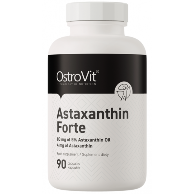 Ostrovit astaksantīna forte - 90 kapsulas – madala kalorsusega toode firmalt Ostrovit, osta SportFit-ist