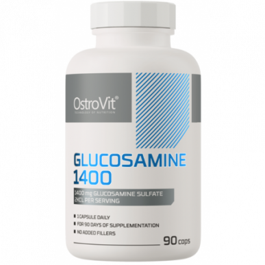 Ostrovit glikozamīns 1400 mg - 90 kapsulas – madala kalorsusega toode firmalt Ostrovit, osta SportFit-ist
