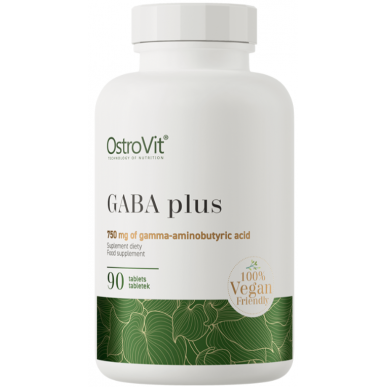 OSTROVIT GABA plus VEGE - 90 tabletti – madala kalorsusega toode firmalt Ostrovit, osta SportFit-ist