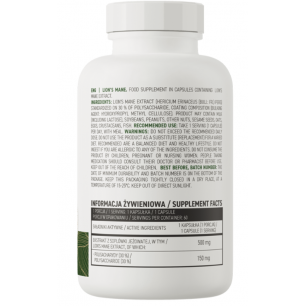 Ostrovit Lion's Mane Vege - 60 kapsulas