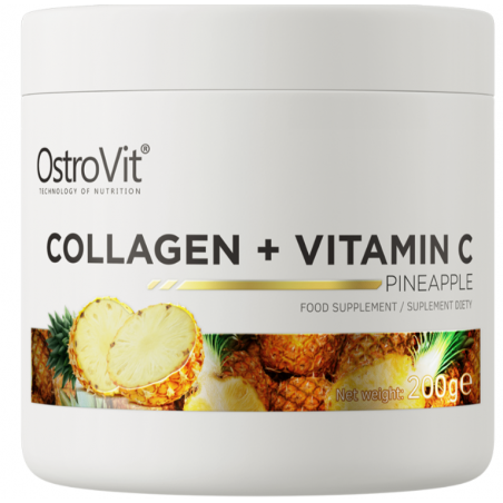 Ostrovit kolagēns + C vitamīns, ananāsi - 200 g