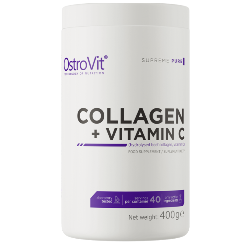 Ostrovit kolagēns + C vitamīns, dabisks - 400 g