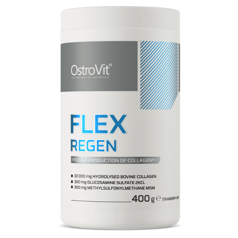 Ostrovit Flex Regen, zemeņu -Kiwi - 400 g Ostrovit Flex Regen, zemeņu -Kiwi - 400 g