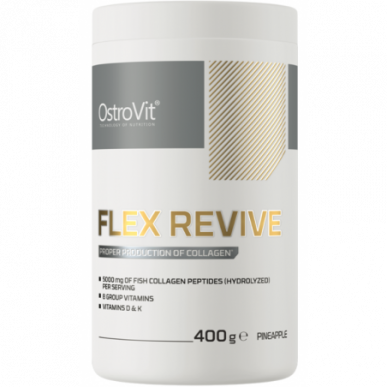Ostrovit Flex Revive, ananāsi - 400 g – madala kalorsusega toode firmalt Ostrovit, osta SportFit-ist