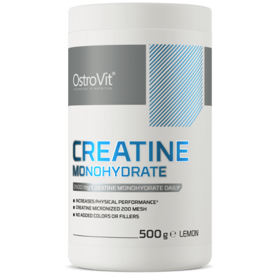Ostrovit kreatīna monohidrāts, citrons - 500 g – madala kalorsusega toode firmalt Ostrovit, osta SportFit-ist