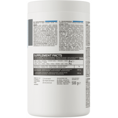 Ostrovit kreatīna monohidrāts, citrons - 500 g – madala kalorsusega toode firmalt Ostrovit, osta SportFit-ist
