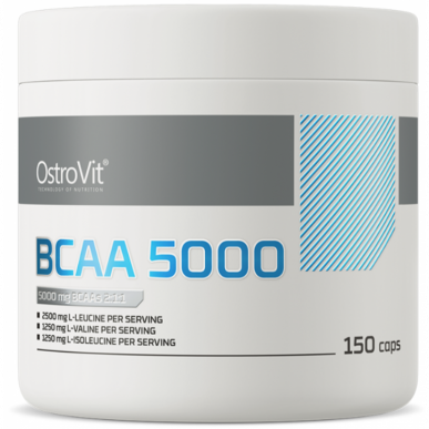 Ostrovit BCAA 5000 mg - 150 kapsulas – madala kalorsusega toode firmalt Ostrovit, osta SportFit-ist