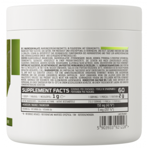Ostrovit magnija fausts, kaļķi - 120 g