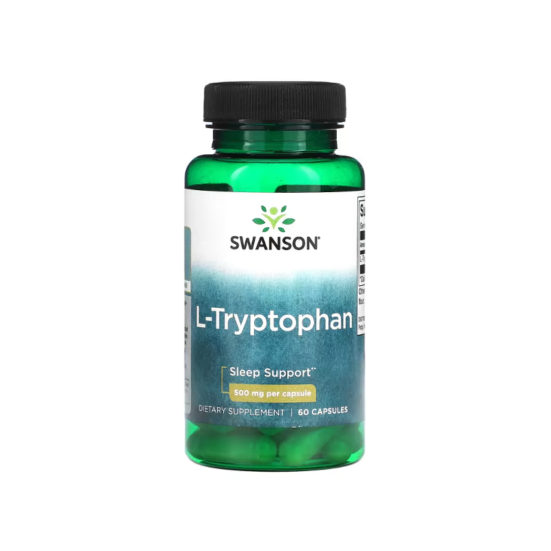 Swanson L -Tripptophan, 500 mg - 60 kapsulas