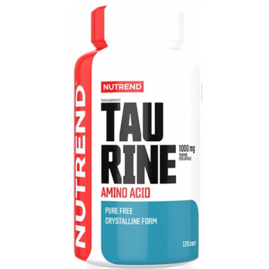 Neturend Taurin - 120 kapsulas – madala kalorsusega toode firmalt NUTREND, osta SportFit-ist