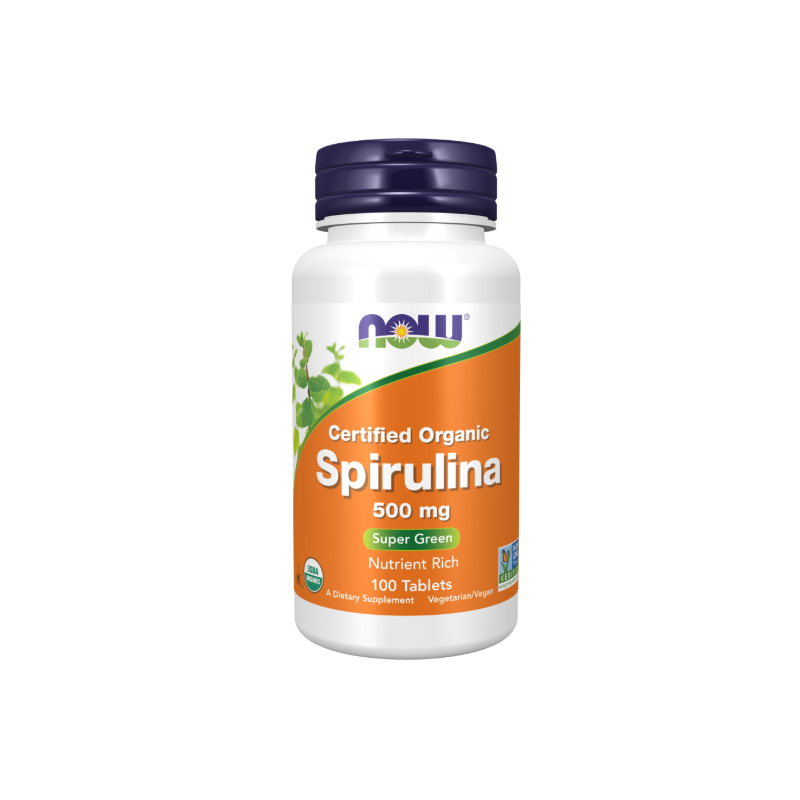 Tagad ēdieni spirulina, 500 mg - 100 tabletes