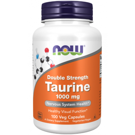 Tagad pārtikas produkti taurīns, 1000 mg dubultā stiprība - 100 vcaps