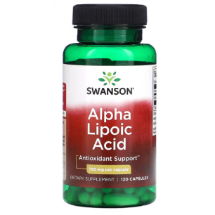 Swanson Alpha -liposkābe, 100 mg - 120 kapsulas