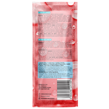 Ostrovit Aqua Kick L -karnitīns - 10G