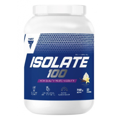 Treec uztura izolāts 100, vaniļas krēms - 700g – madala kalorsusega toode firmalt TREC NUTRITION, osta SportFit-ist