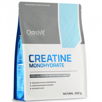 Ostrovit kreatīna monohidrāts, dabisks - 300 g – madala kalorsusega toode firmalt Ostrovit, osta SportFit-ist