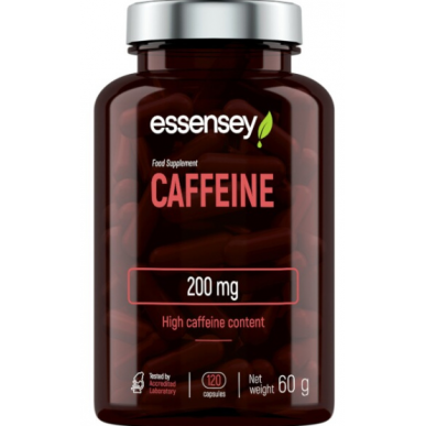 Essensey kofeīns 200 mg, N120 – madala kalorsusega toode firmalt Essensey, osta SportFit-ist