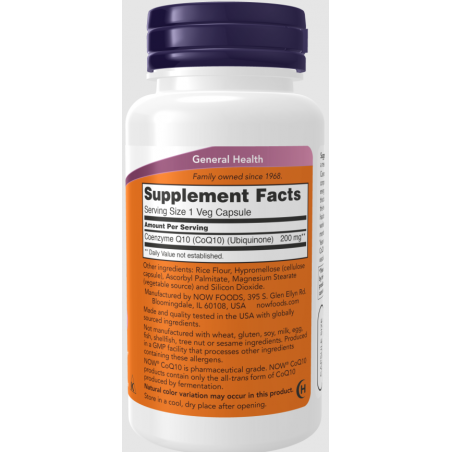 Tagad Foods Coenzīms Coq10, 200 mg - 60 vkaps