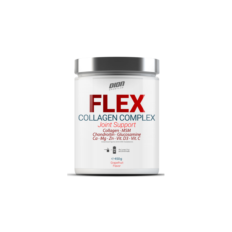 Dion Sports Flex kolagēns, greipfrūts - 450g