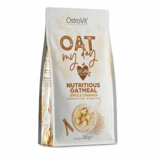 Ostrovit auzu mana diena auzu pārslu, ābolu un kanēļa aromatizēts - 200 g